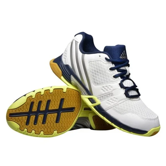 adidas gazelle silver green womens Adidas Womens Court Team Bounce Volleyball Shoes main image 1